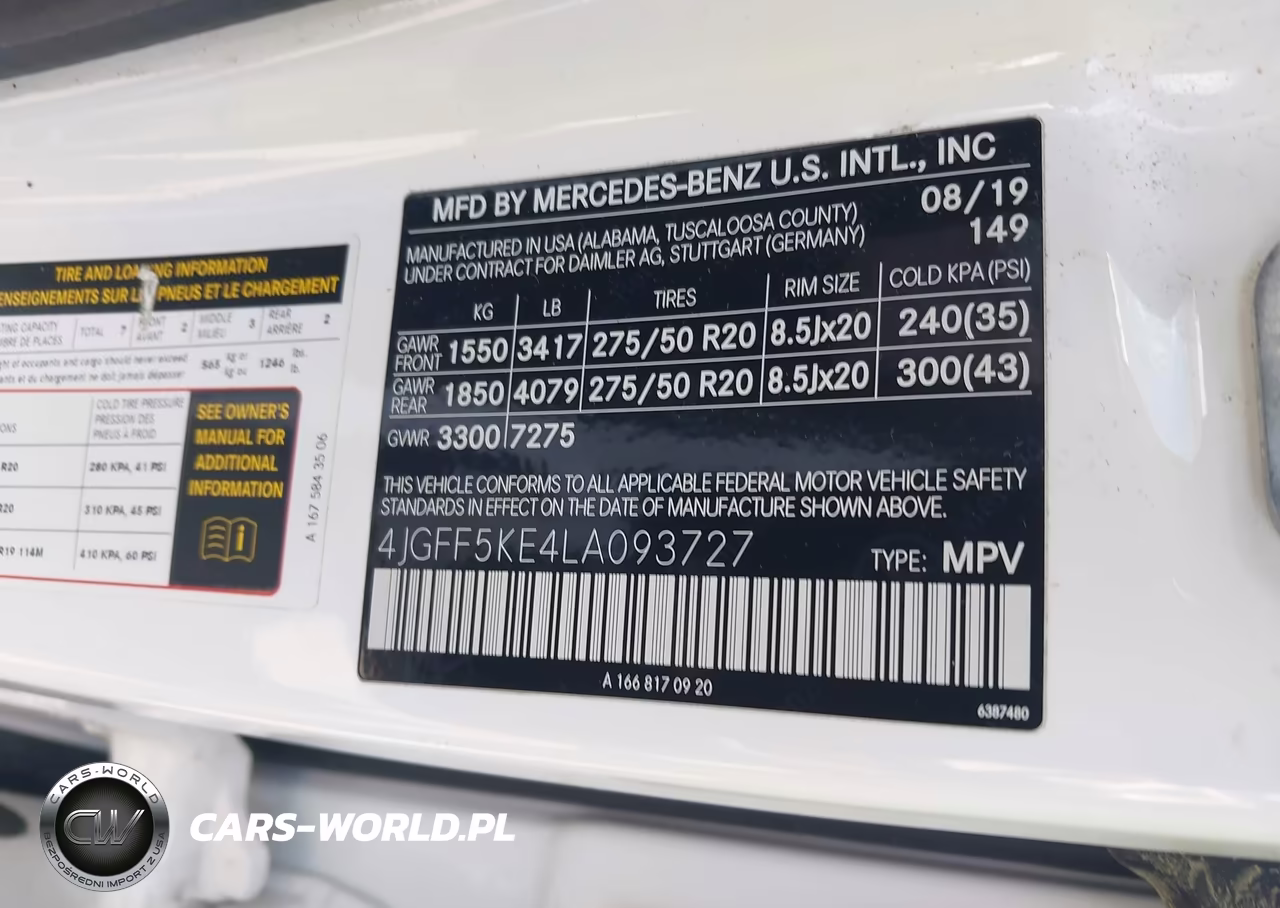 2020 Mercedes-Benz Gls 450 4Matic VIN:4JGFF5KE4LA093727 - 9