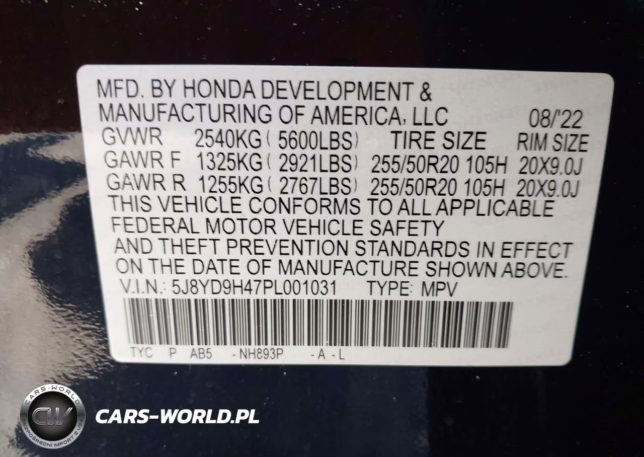 2023 Acura Mdx Technology Package VIN:5J8YD9H47PL001031 - 9