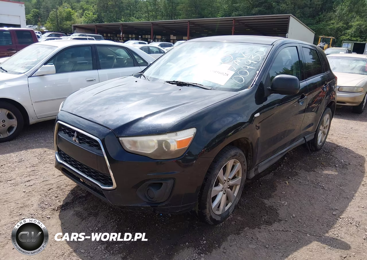 2014 Mitsubishi Outlander Sport Es VIN:4A4AP3AU3EE009930 - 2