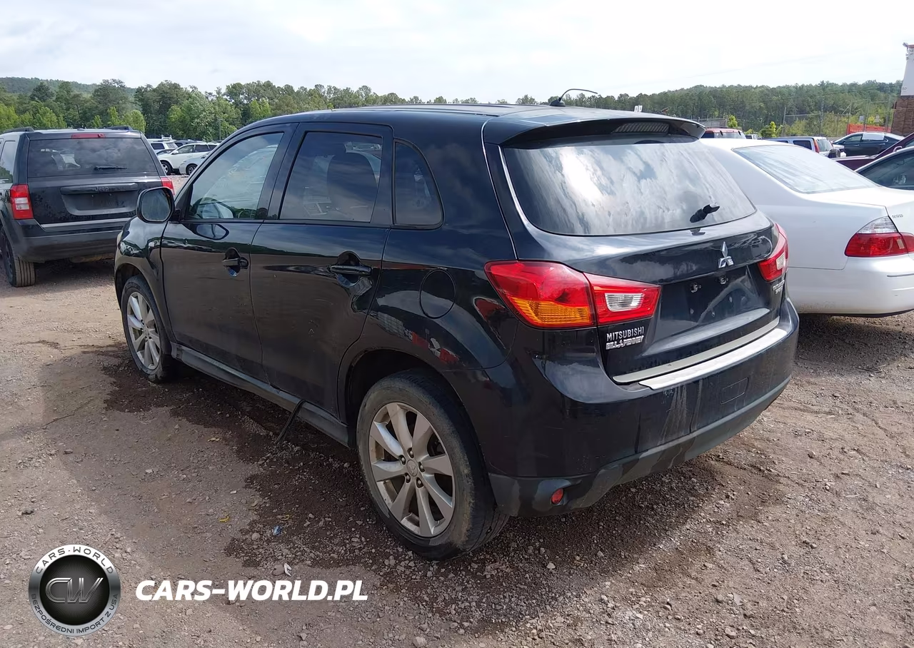 2014 Mitsubishi Outlander Sport Es VIN:4A4AP3AU3EE009930 - 3