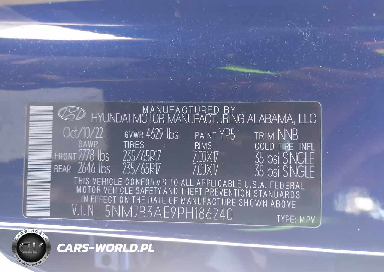 2023 Hyundai Tucson Sel VIN:5NMJB3AE9PH186240 - 9