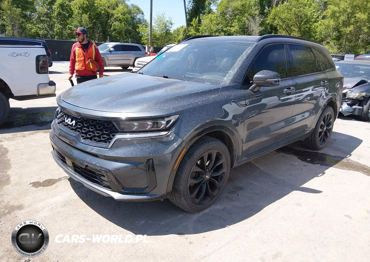 2022 Kia Sorento Sx VIN:5XYRK4LF7NG080813 - 2