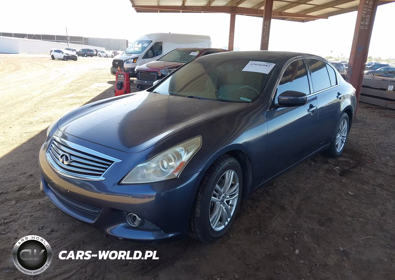 2011 Infiniti G25 Journey VIN:JN1DV6AP3BM830858 - 2