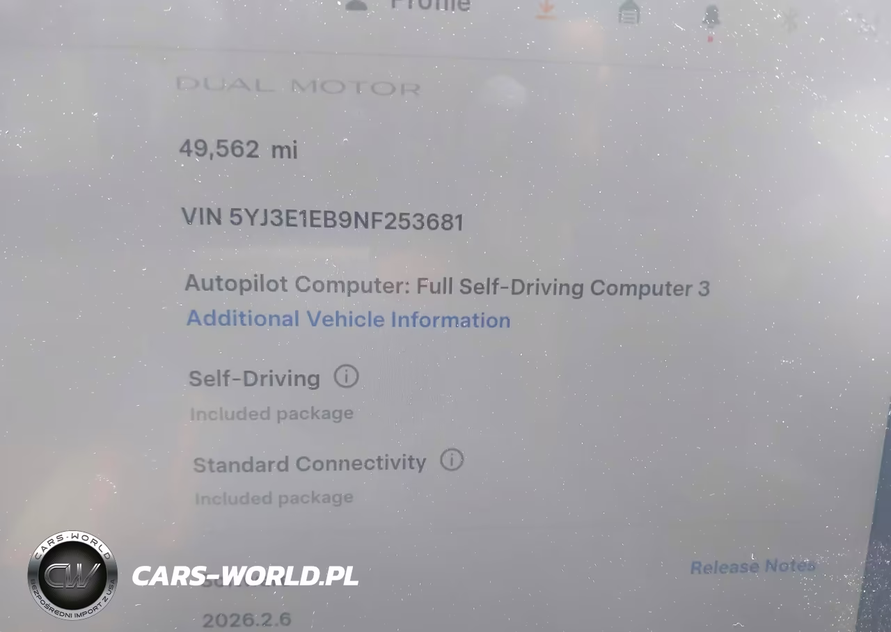2022 Tesla Model 3 Long Range Dual Motor All-Wheel Drive VIN:5YJ3E1EB9NF253681 - 16