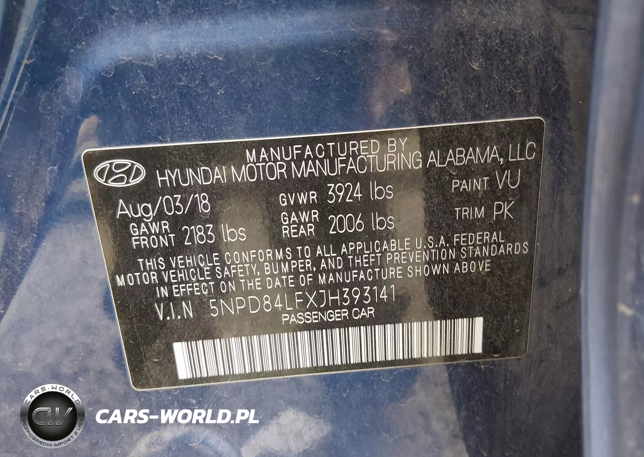 2018 Hyundai Elantra Value Edition VIN:5NPD84LFXJH393141 - 9