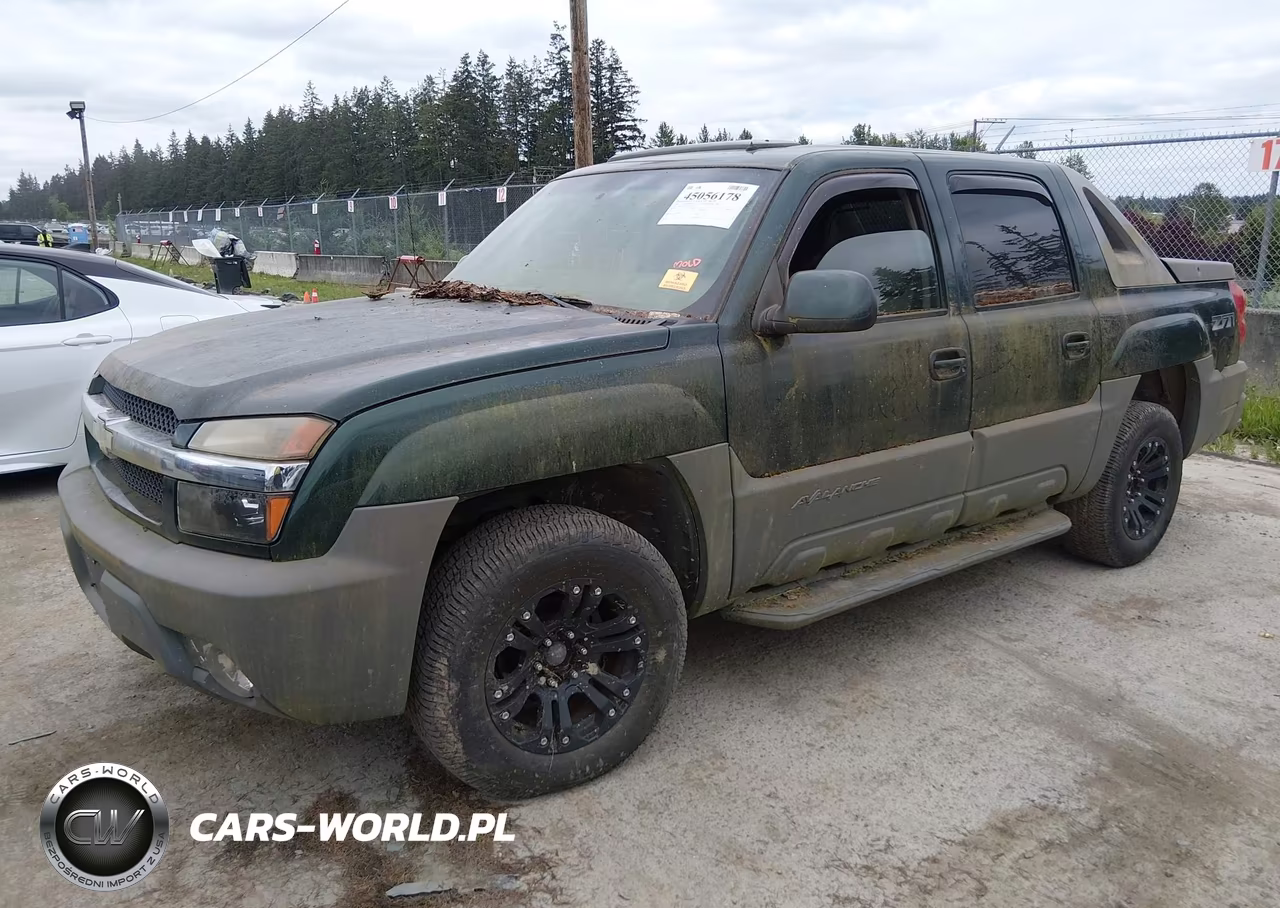 2002 Chevrolet Avalanche 1500 VIN:3GNEK13TX2G226922 - 2