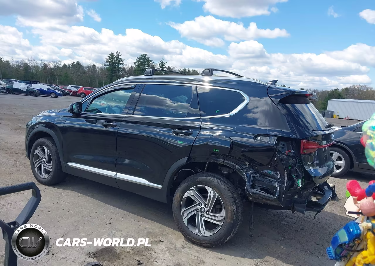2022 Hyundai Santa Fe Sel VIN:5NMS2DAJ6NH474303 - 3