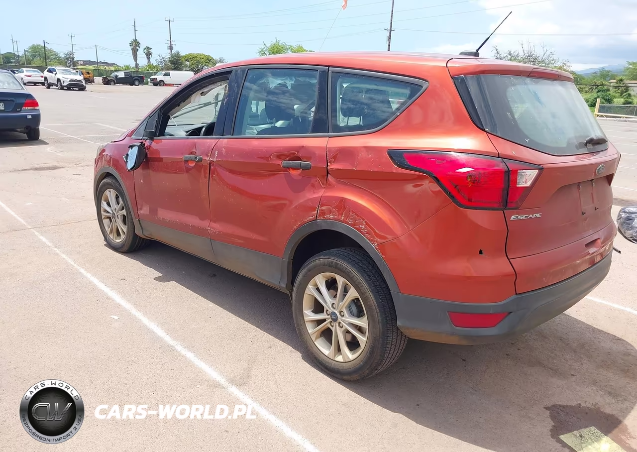 2019 Ford Escape S VIN:1FMCU0F75KUA42208 - 3