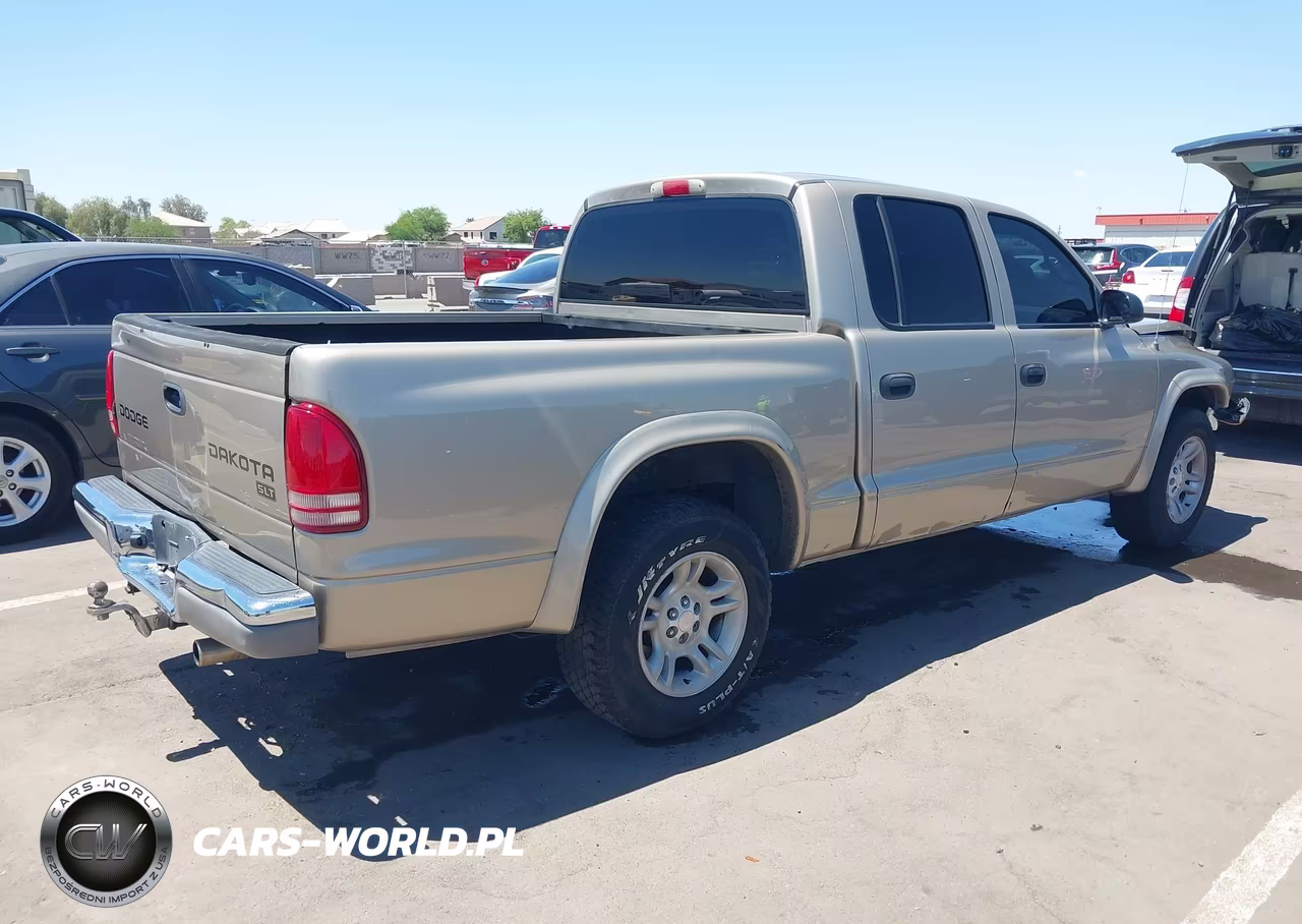 2004 Dodge Dakota Slt VIN:1D7HL48KX4S548921 - 4