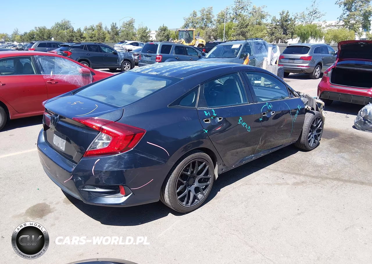 2018 Honda Civic Lx VIN:2HGFC2F50JH550863 - 4