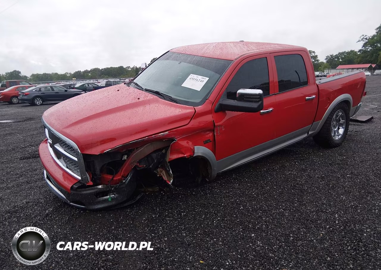2012 Ram 1500 Laramie VIN:1C6RD7NT5CS290615 - 2