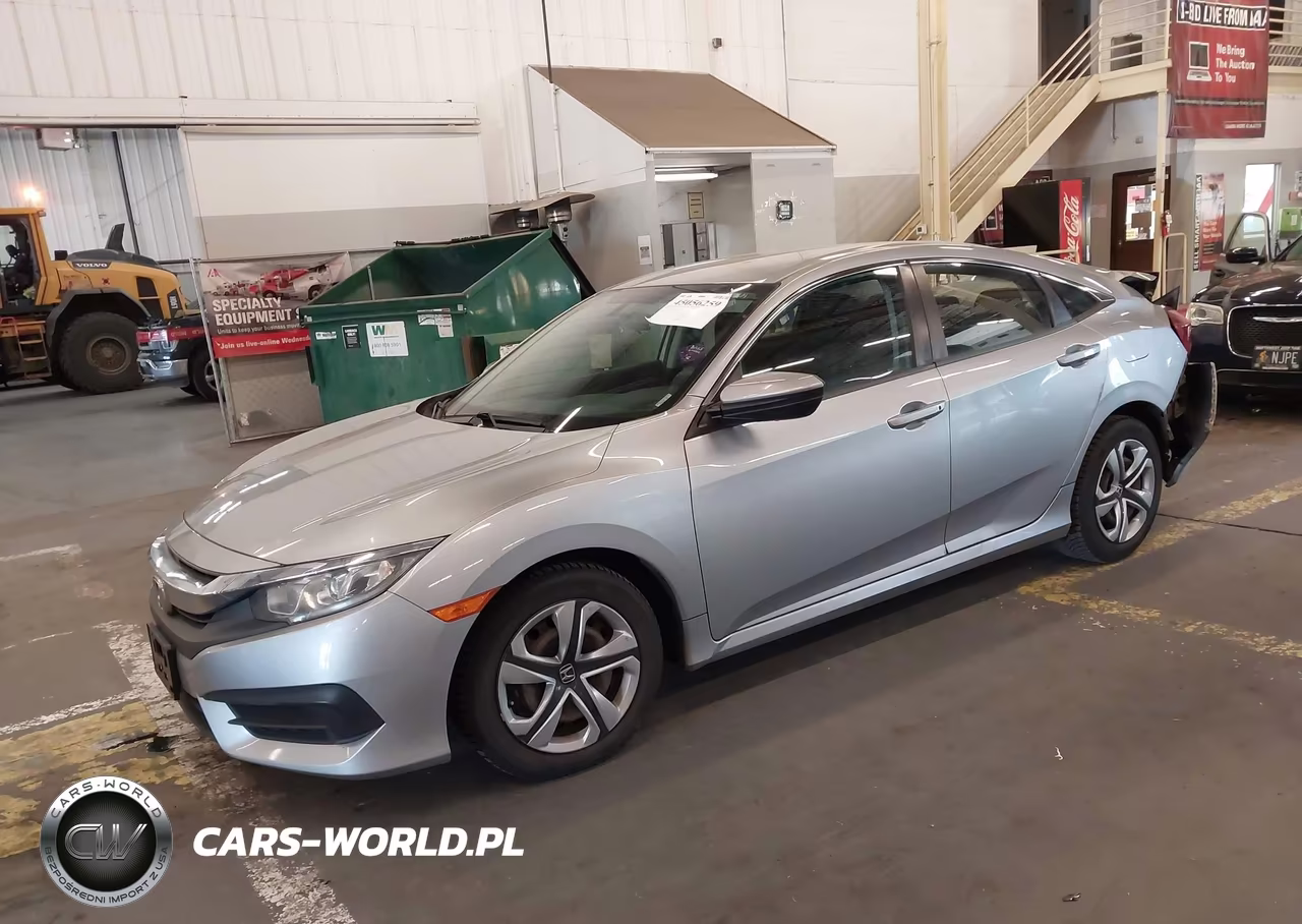 2017 Honda Civic Lx VIN:19XFC2F58HE205262 - 2