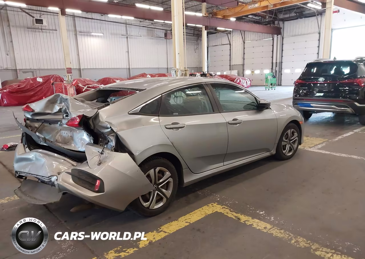2017 Honda Civic Lx VIN:19XFC2F58HE205262 - 4