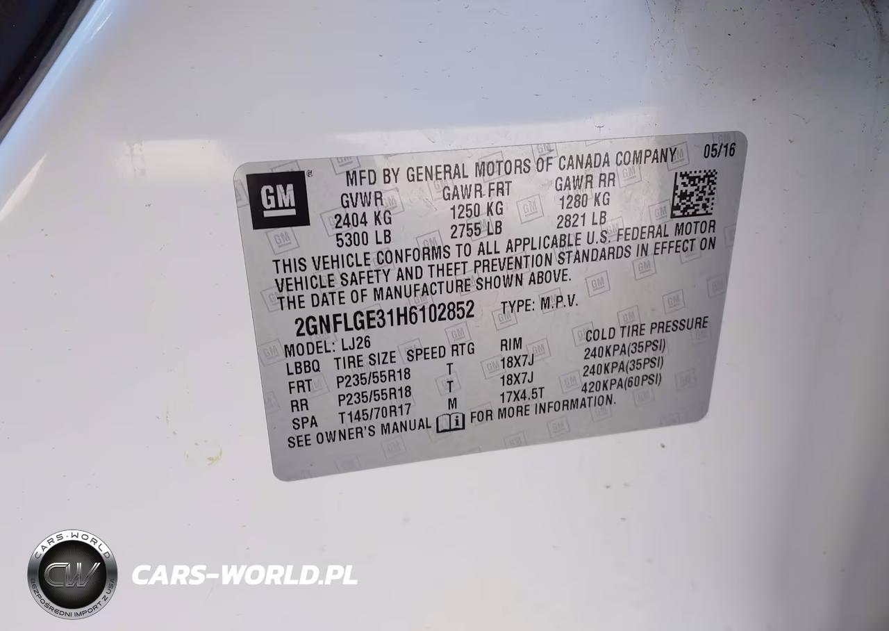2017 Chevrolet Equinox Premier VIN:2GNFLGE31H6102852 - 9