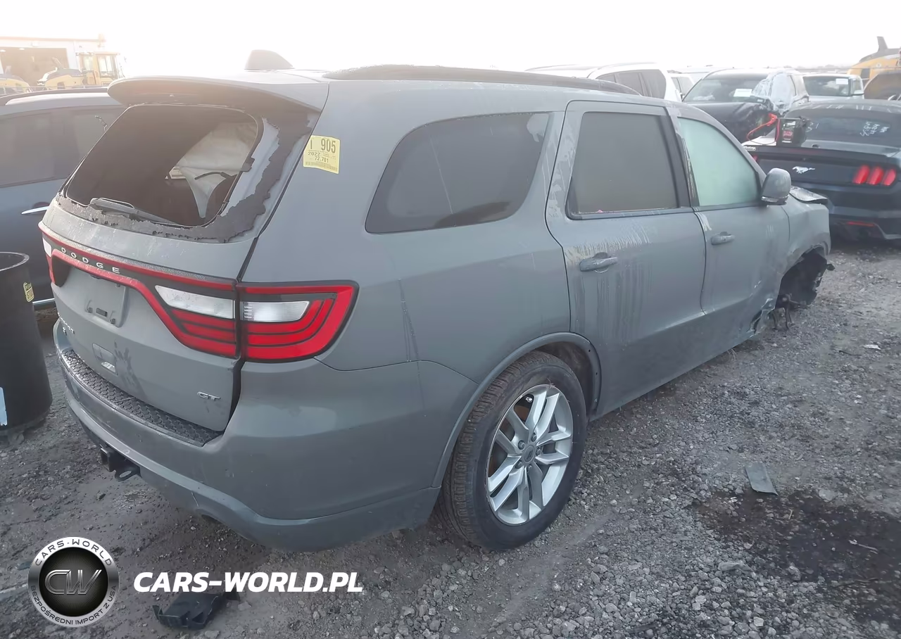 2022 Dodge Durango Gt Plus Awd VIN:1C4RDJDG4NC220143 - 4