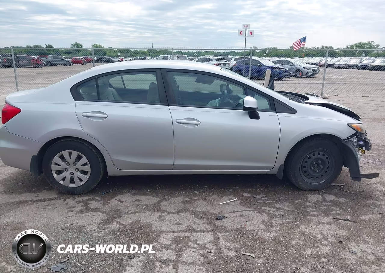 2012 Honda Civic Lx VIN:2HGFB2F52CH563281 - 14
