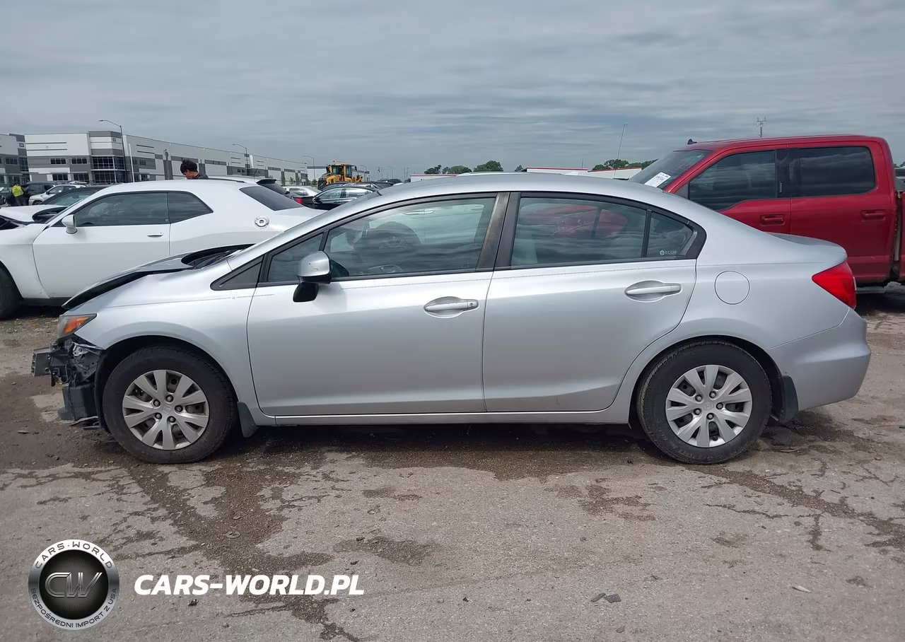 2012 Honda Civic Lx VIN:2HGFB2F52CH563281 - 15