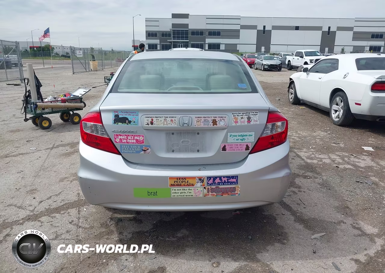 2012 Honda Civic Lx VIN:2HGFB2F52CH563281 - 17