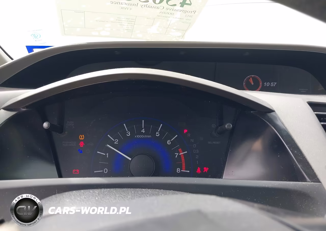 2012 Honda Civic Lx VIN:2HGFB2F52CH563281 - 7