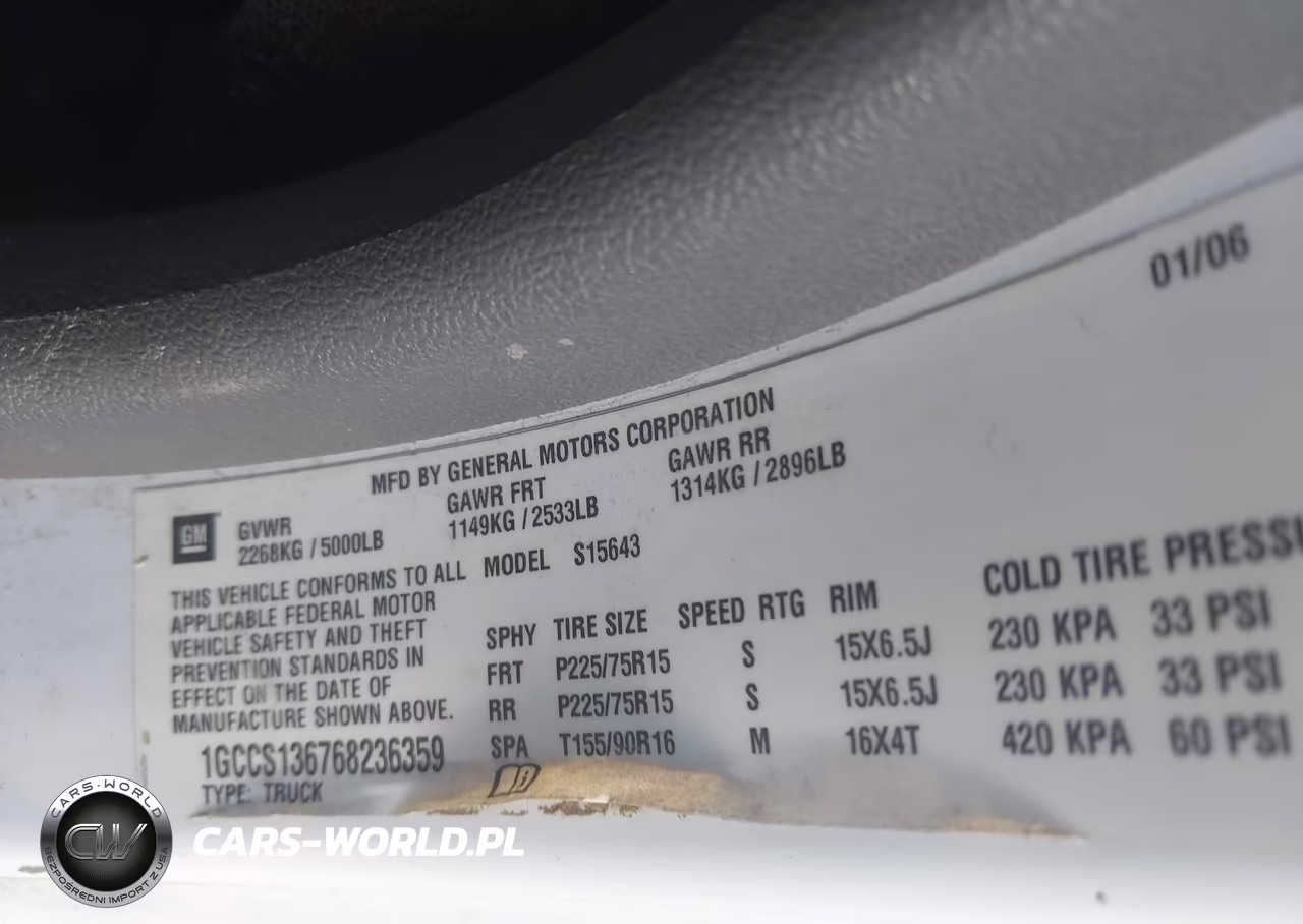 2006 Chevrolet Colorado Lt VIN:1GCCS136768236359 - 9