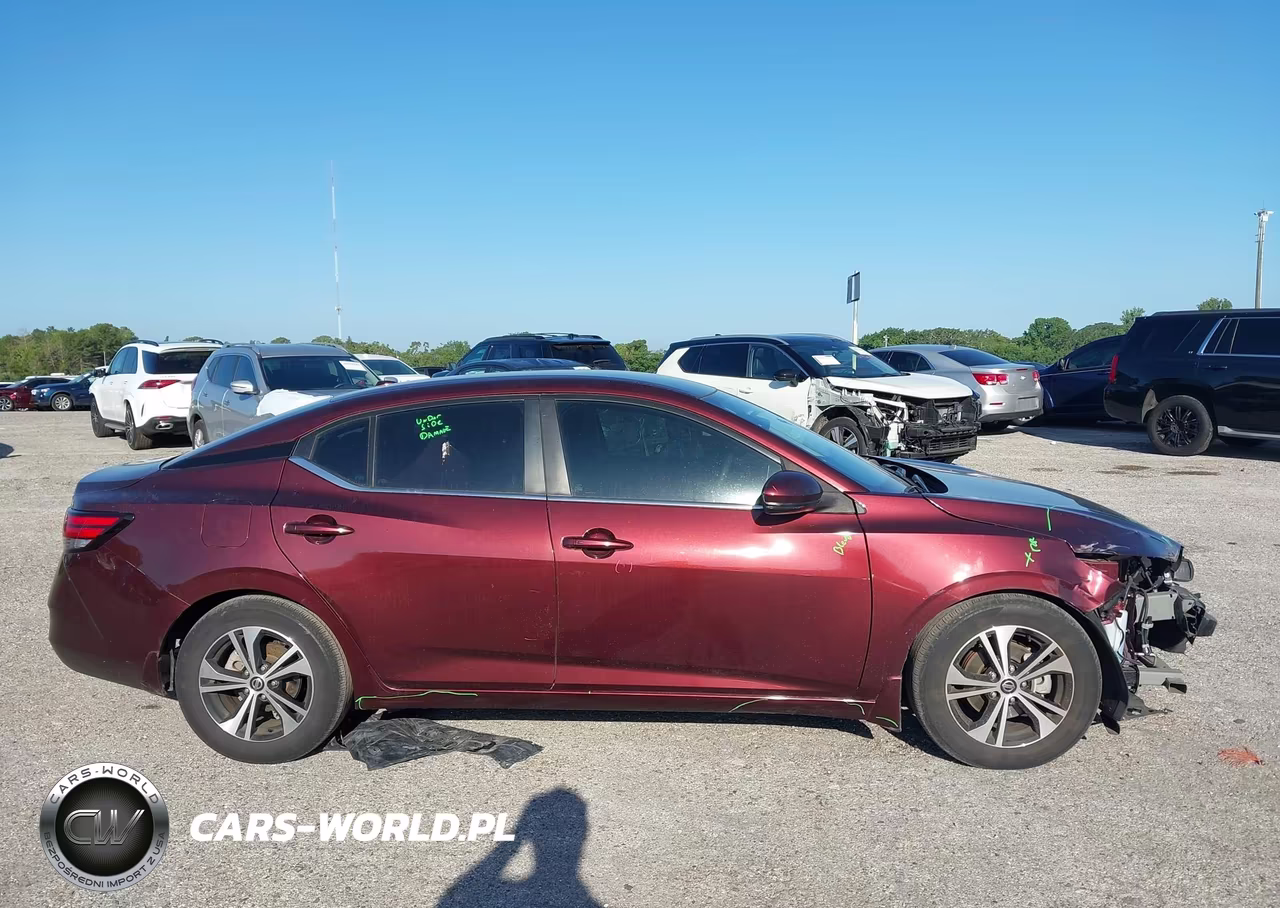 2020 Nissan Sentra Sv Xtronic Cvt VIN:3N1AB8CV6LY228750 - 13