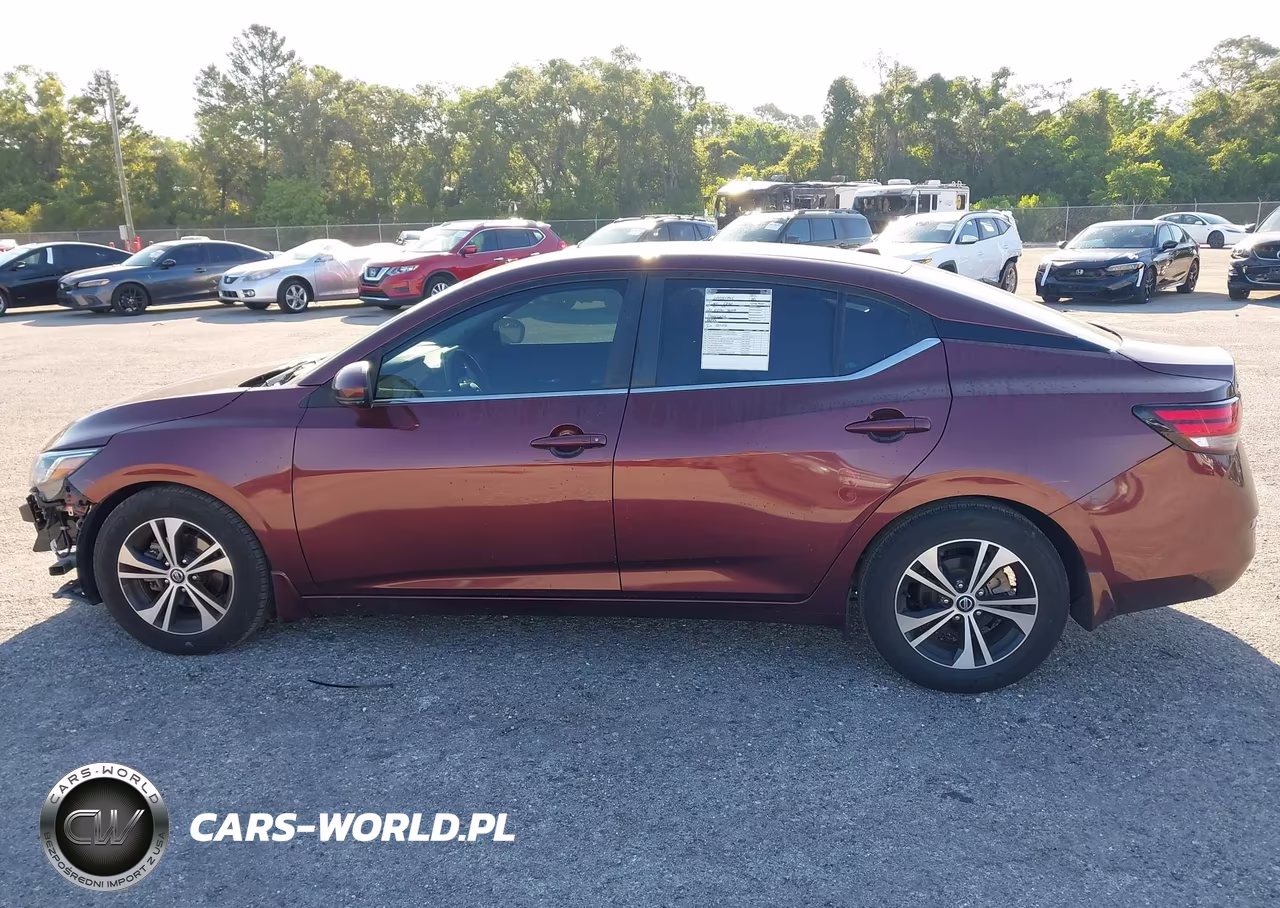 2020 Nissan Sentra Sv Xtronic Cvt VIN:3N1AB8CV6LY228750 - 14