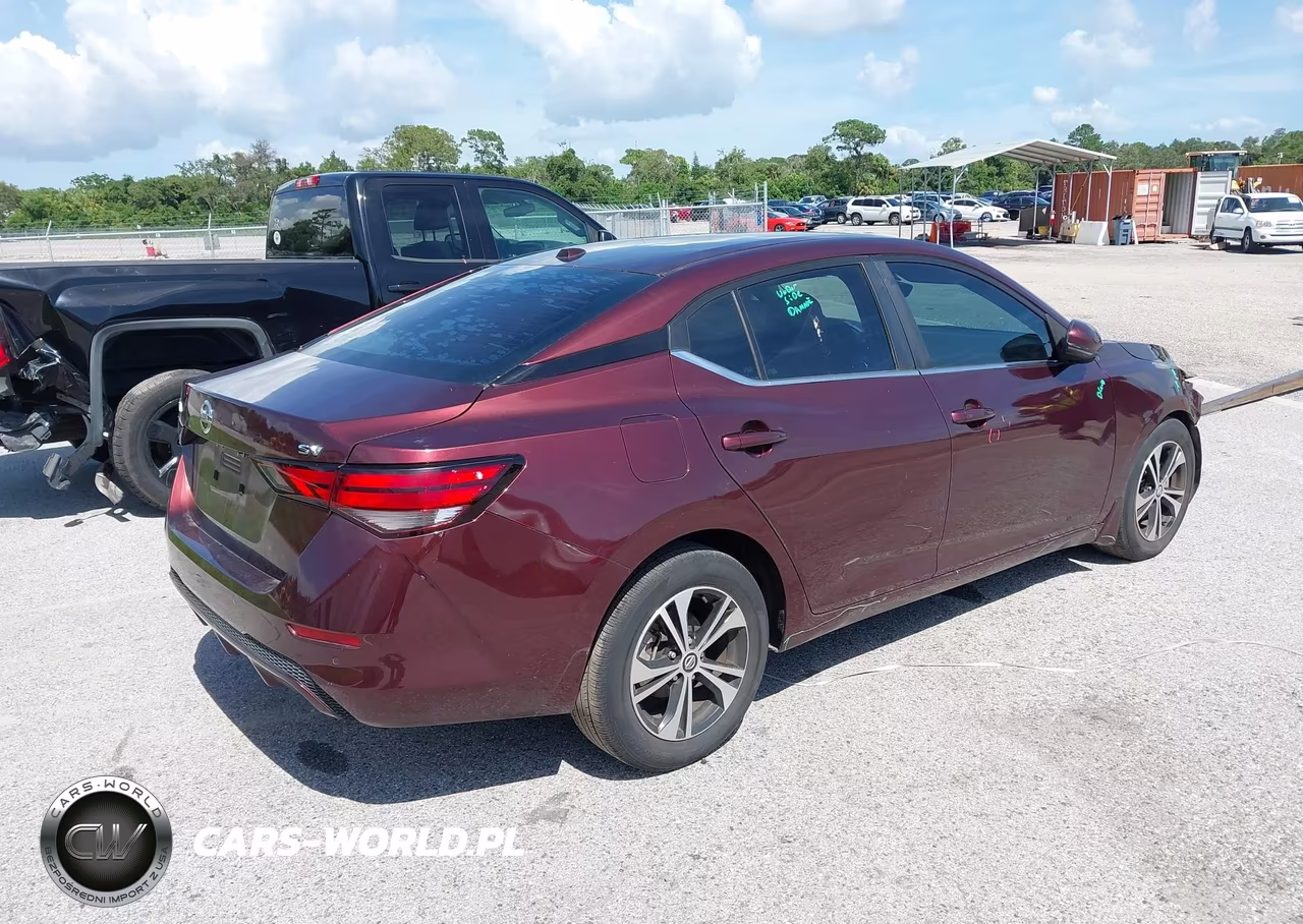 2020 Nissan Sentra Sv Xtronic Cvt VIN:3N1AB8CV6LY228750 - 4