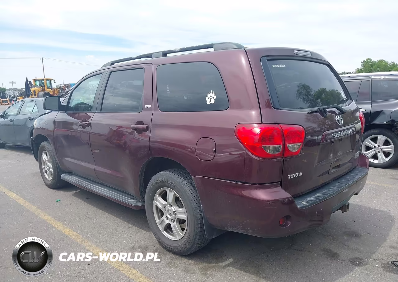 2008 Toyota Sequoia Sr5 5.7L V8 VIN:5TDBY64A58S023273 - 3