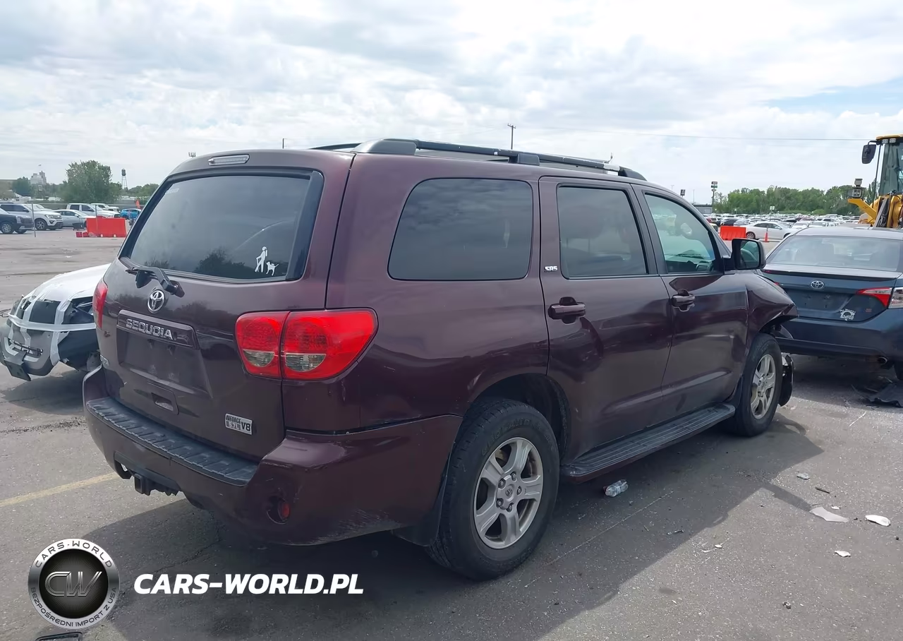 2008 Toyota Sequoia Sr5 5.7L V8 VIN:5TDBY64A58S023273 - 4