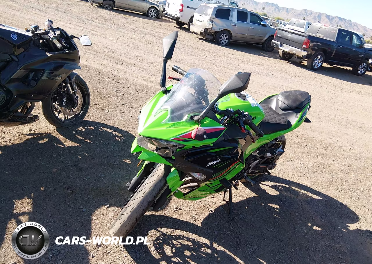 2024 Kawasaki Ex500 H VIN:ML5EXGH13RDA31611 - 2