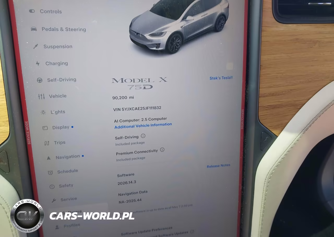 2018 Tesla Model X 100D-75D-P100D VIN:5YJXCAE25JF111832 - 17