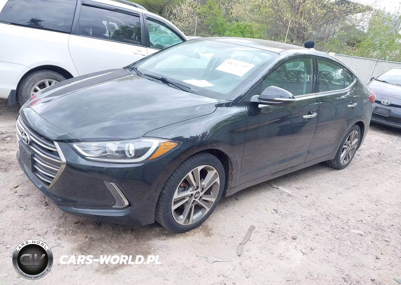 2017 Hyundai Elantra Limited VIN:5NPD84LF9HH038732 - 2