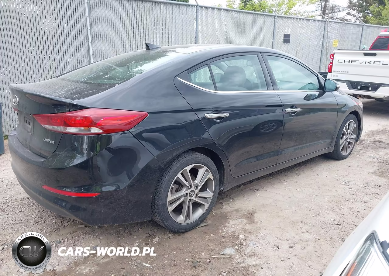 2017 Hyundai Elantra Limited VIN:5NPD84LF9HH038732 - 4