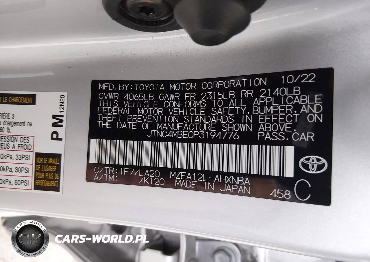 2023 Toyota Corolla Xse VIN:JTNC4MBE0P3194776 - 9