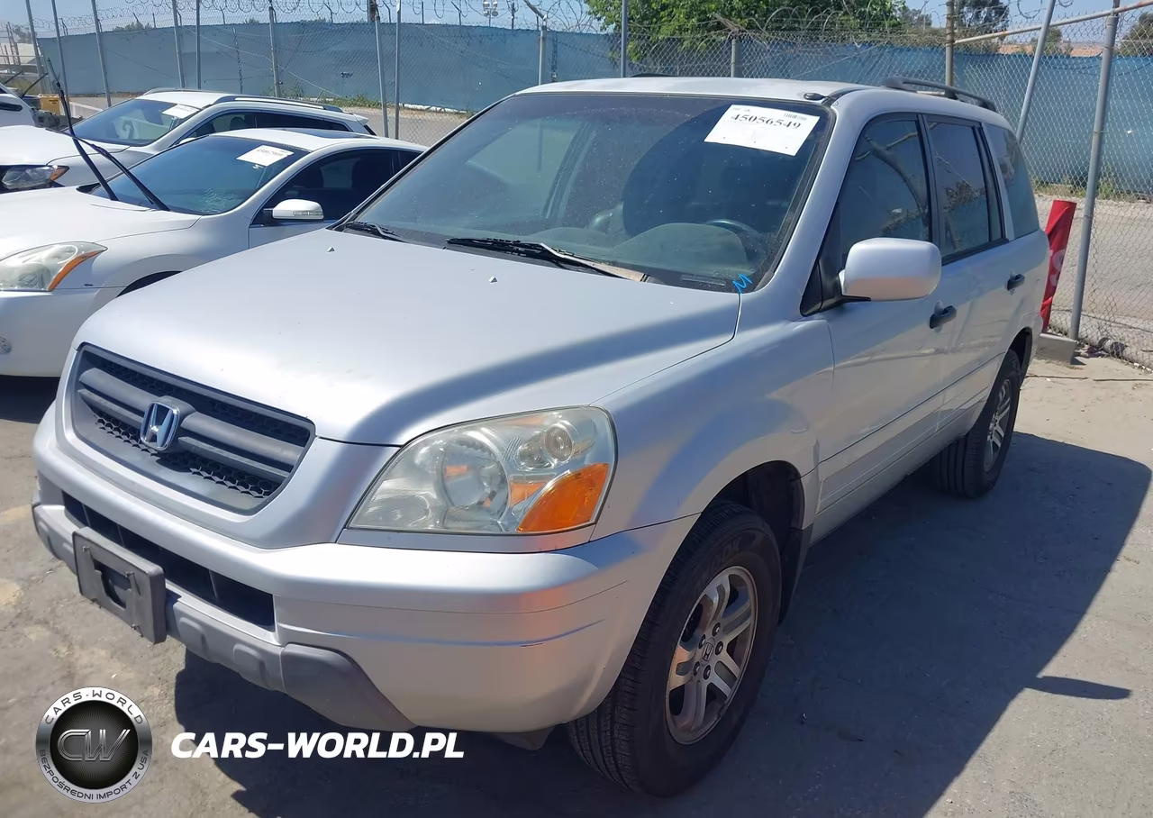 2004 Honda Pilot Ex-L VIN:2HKYF18634H598836 - 2