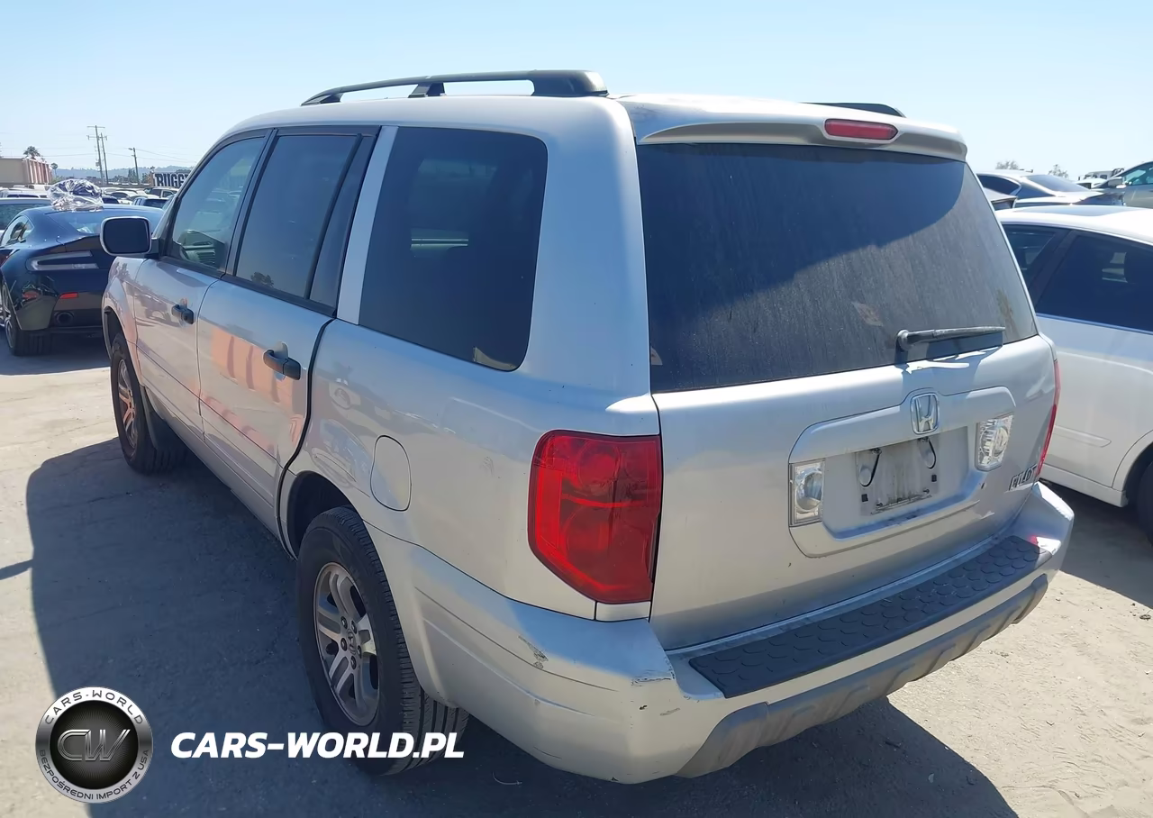 2004 Honda Pilot Ex-L VIN:2HKYF18634H598836 - 3