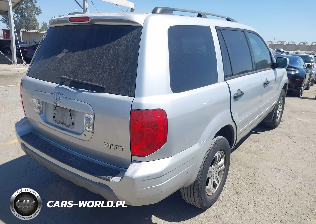 2004 Honda Pilot Ex-L VIN:2HKYF18634H598836 - 4