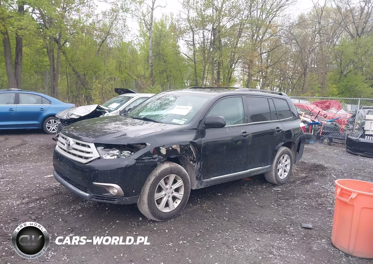 2012 Toyota Highlander Se V6 VIN:5TDBK3EHXCS095249 - 2