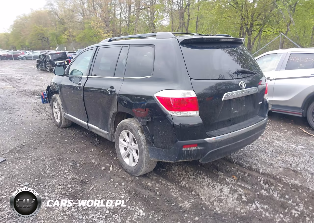 2012 Toyota Highlander Se V6 VIN:5TDBK3EHXCS095249 - 3