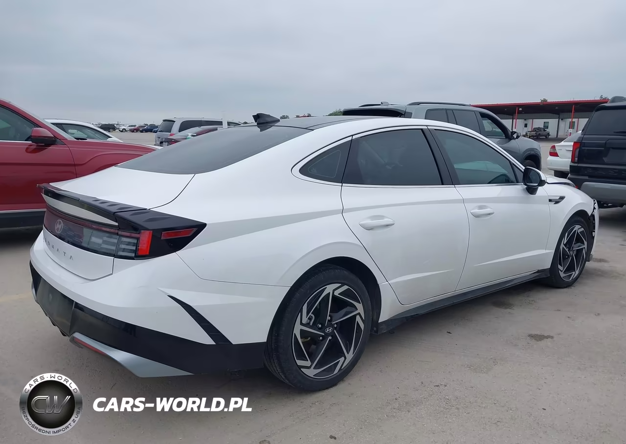 2025 Hyundai Sonata Sel Convenience VIN:KMHL14JA2SA439203 - 4