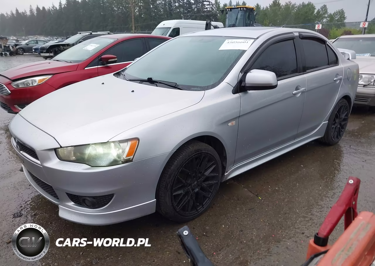 2008 Mitsubishi Lancer Gts VIN:JA3AU86U78U046333 - 2