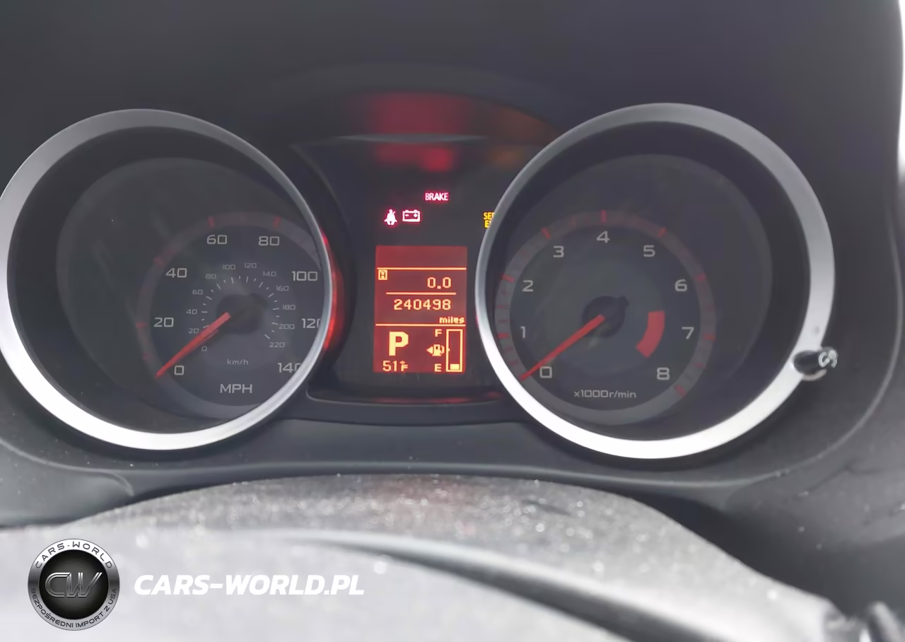 2008 Mitsubishi Lancer Gts VIN:JA3AU86U78U046333 - 7