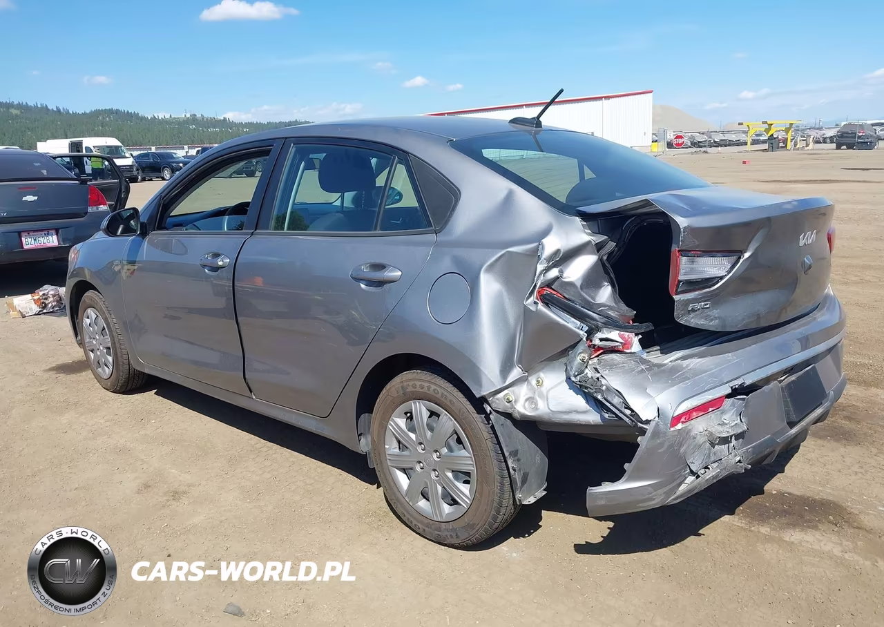 2023 Kia Rio S VIN:3KPA24ADXPE588207 - 3
