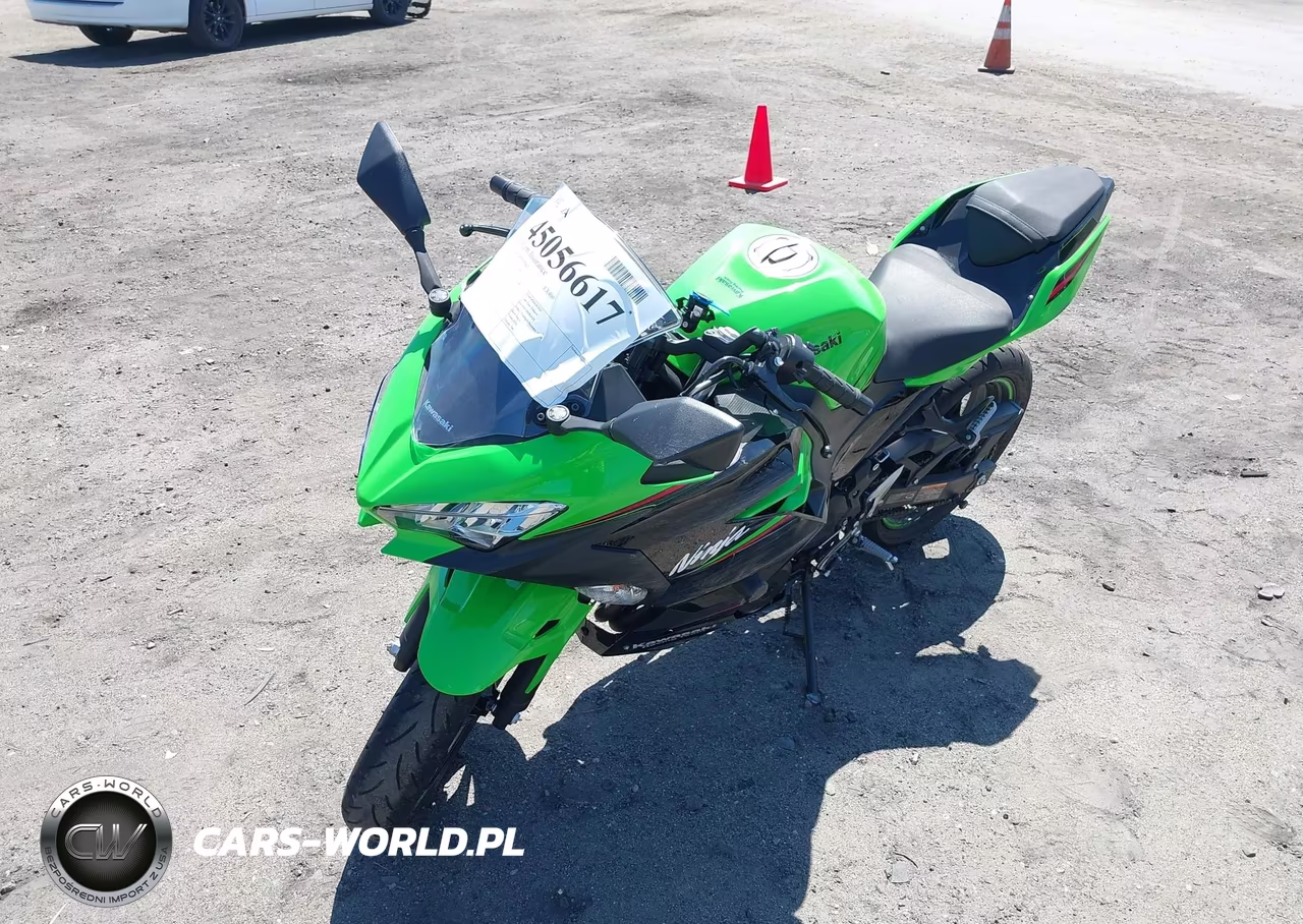 2018 Kawasaki Ex400 VIN:JKAEXKG13JDA09486 - 2