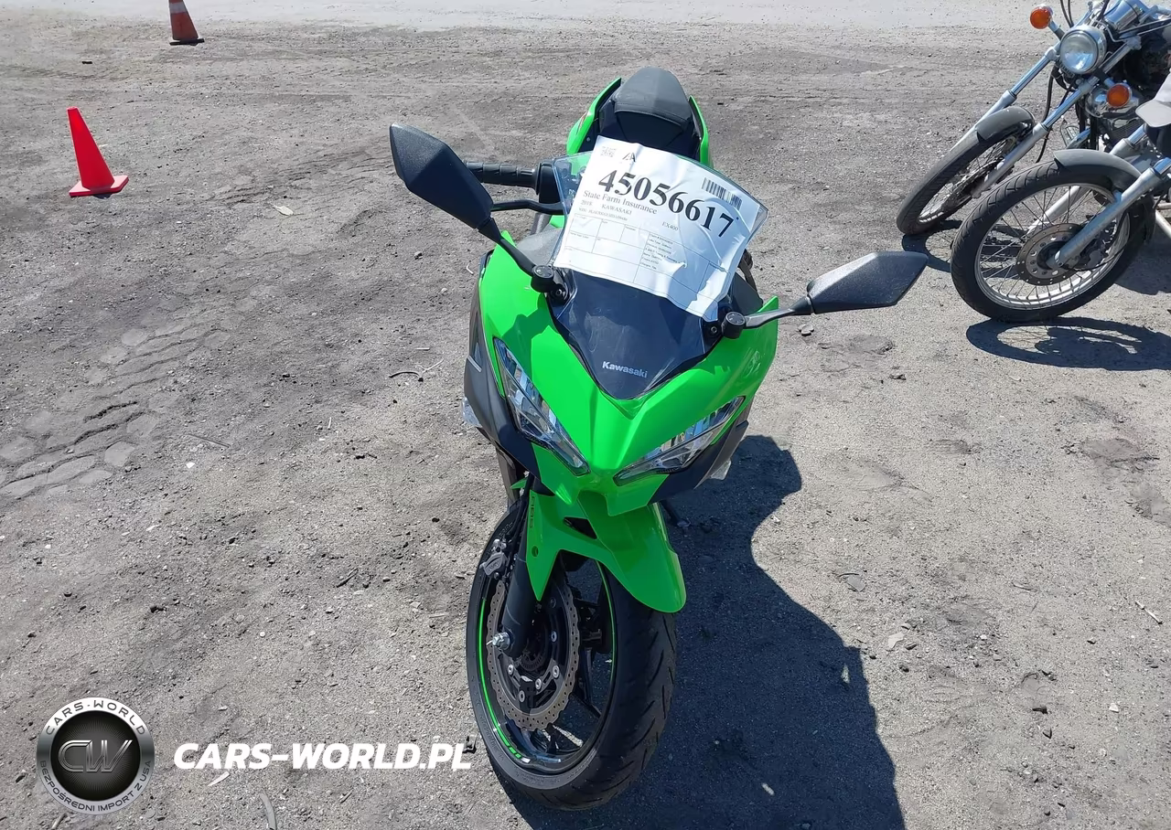 2018 Kawasaki Ex400 VIN:JKAEXKG13JDA09486 - 5