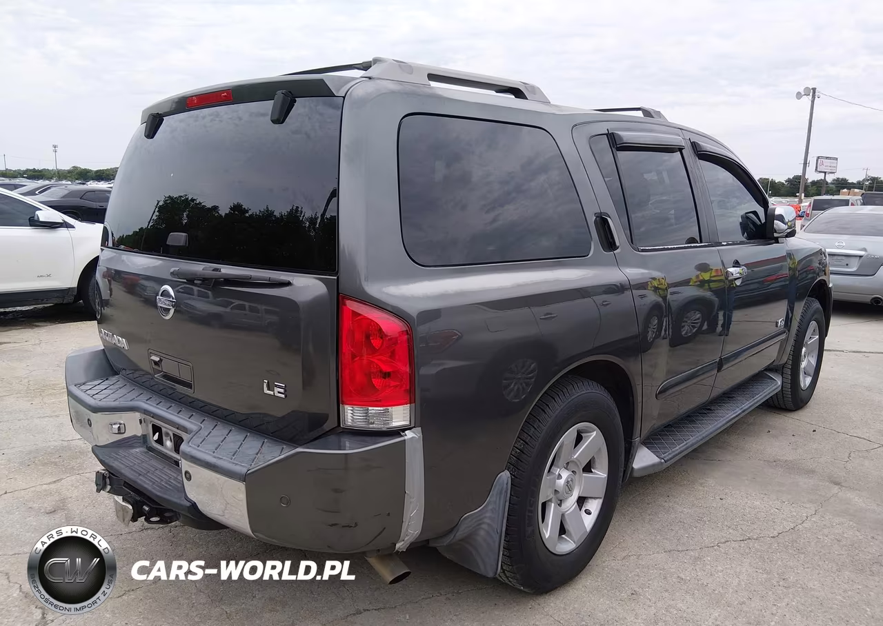 2005 Nissan Armada Le VIN:5N1AA08A15N725160 - 4