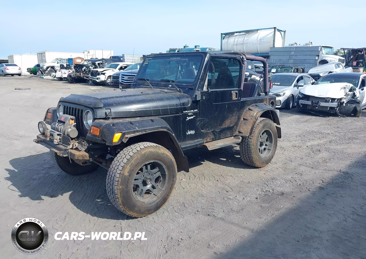 2000 Jeep Wrangler Sport VIN:1J4FA49S6YP782952 - 2