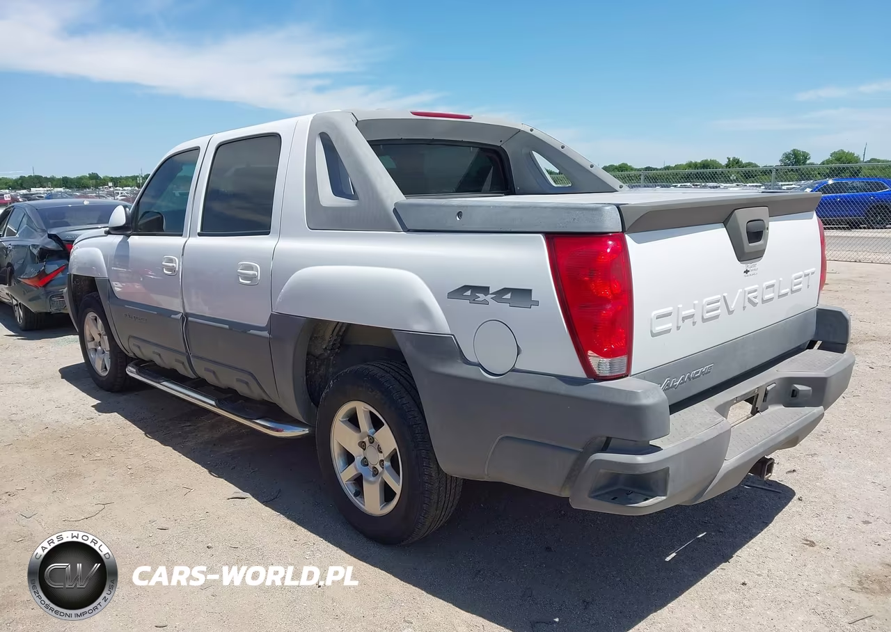 2002 Chevrolet Avalanche 1500 VIN:3GNEK13T22G334726 - 3