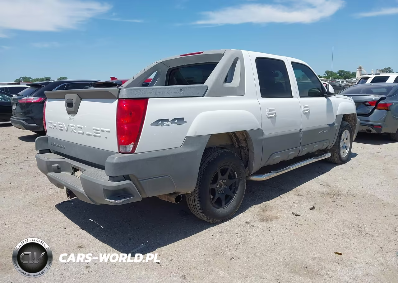 2002 Chevrolet Avalanche 1500 VIN:3GNEK13T22G334726 - 4