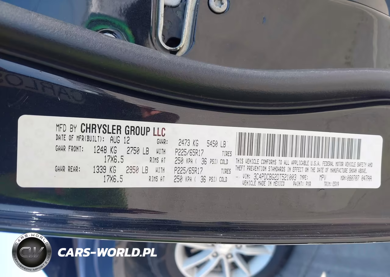 2013 Dodge Journey Sxt VIN:3C4PDCBG2DT521003 - 9
